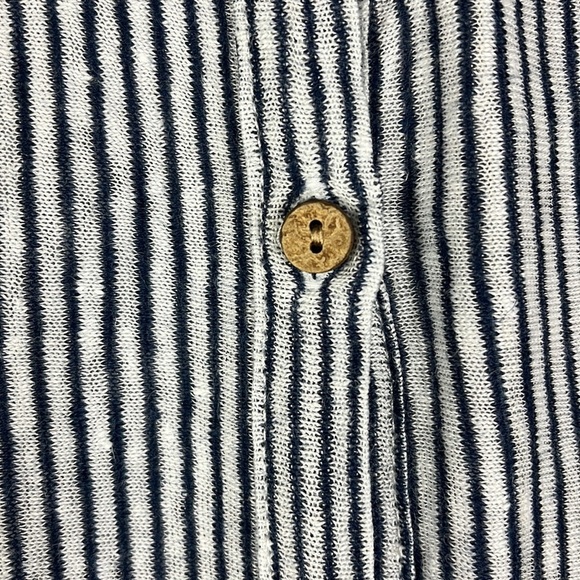 Rachel Zoe sleeveless button down striped Summer top Sz S - Picture 5 of 10